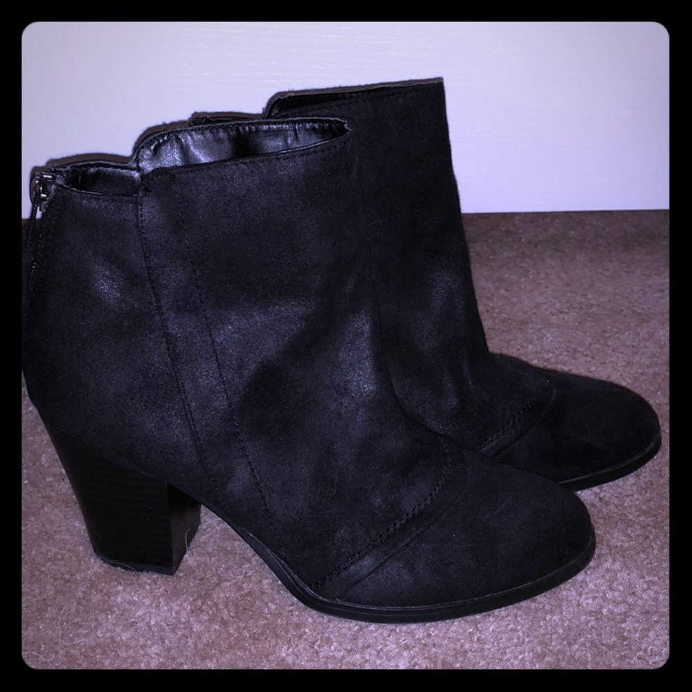 Bar III Black Booties